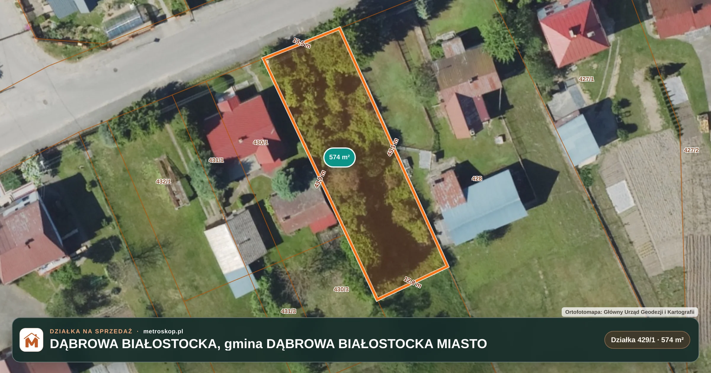 Mapa lokalizacji ogłoszenia