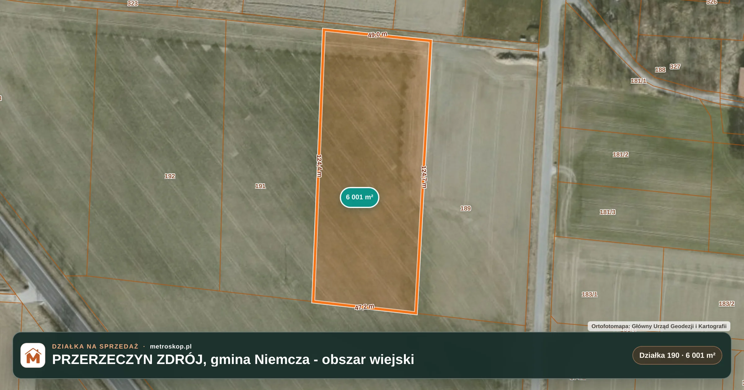 Mapa lokalizacji ogłoszenia