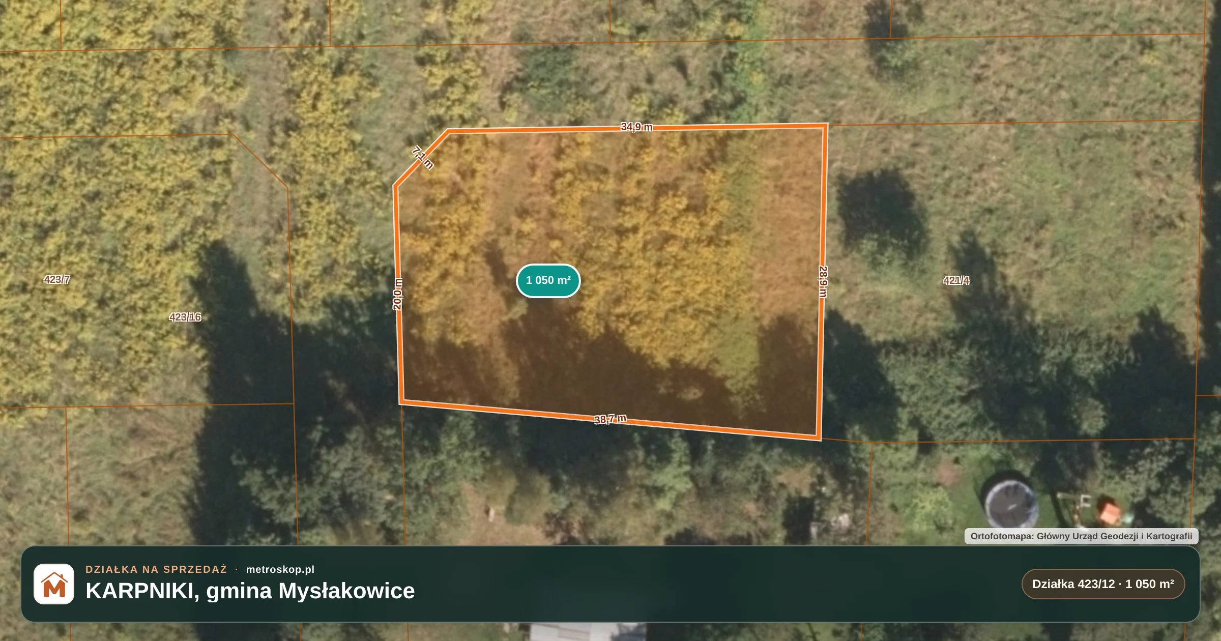 Mapa lokalizacji ogłoszenia