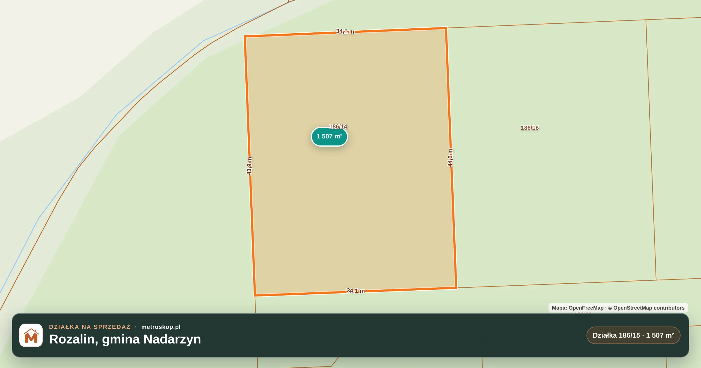 Mapa lokalizacji ogłoszenia