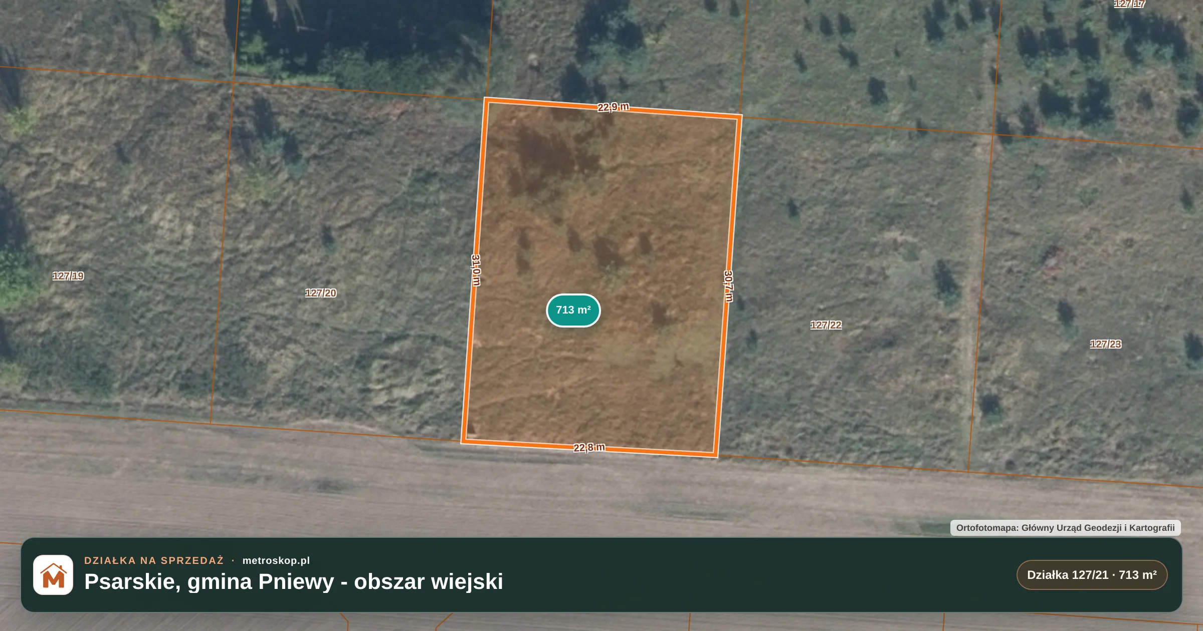 Mapa lokalizacji ogłoszenia