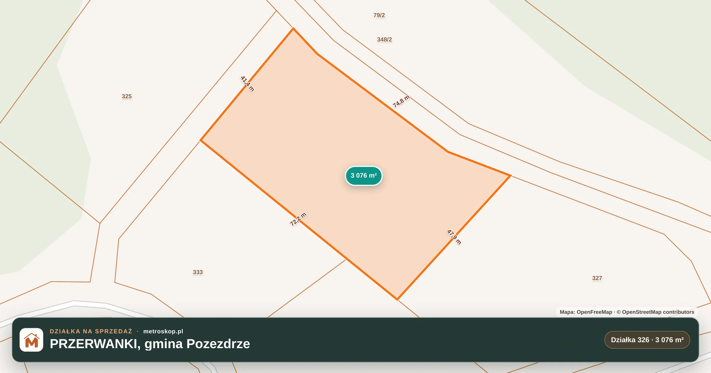 Mapa lokalizacji ogłoszenia