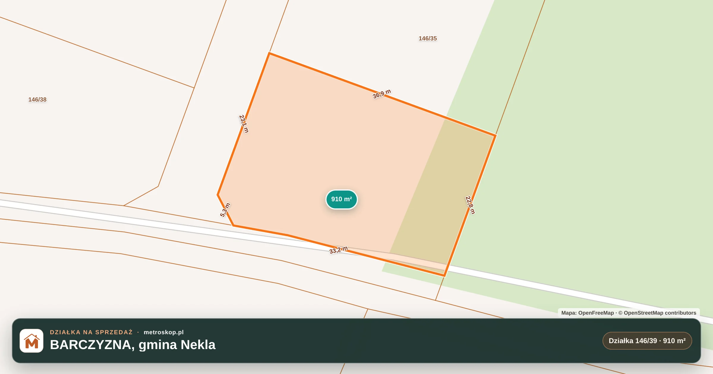 Mapa lokalizacji ogłoszenia
