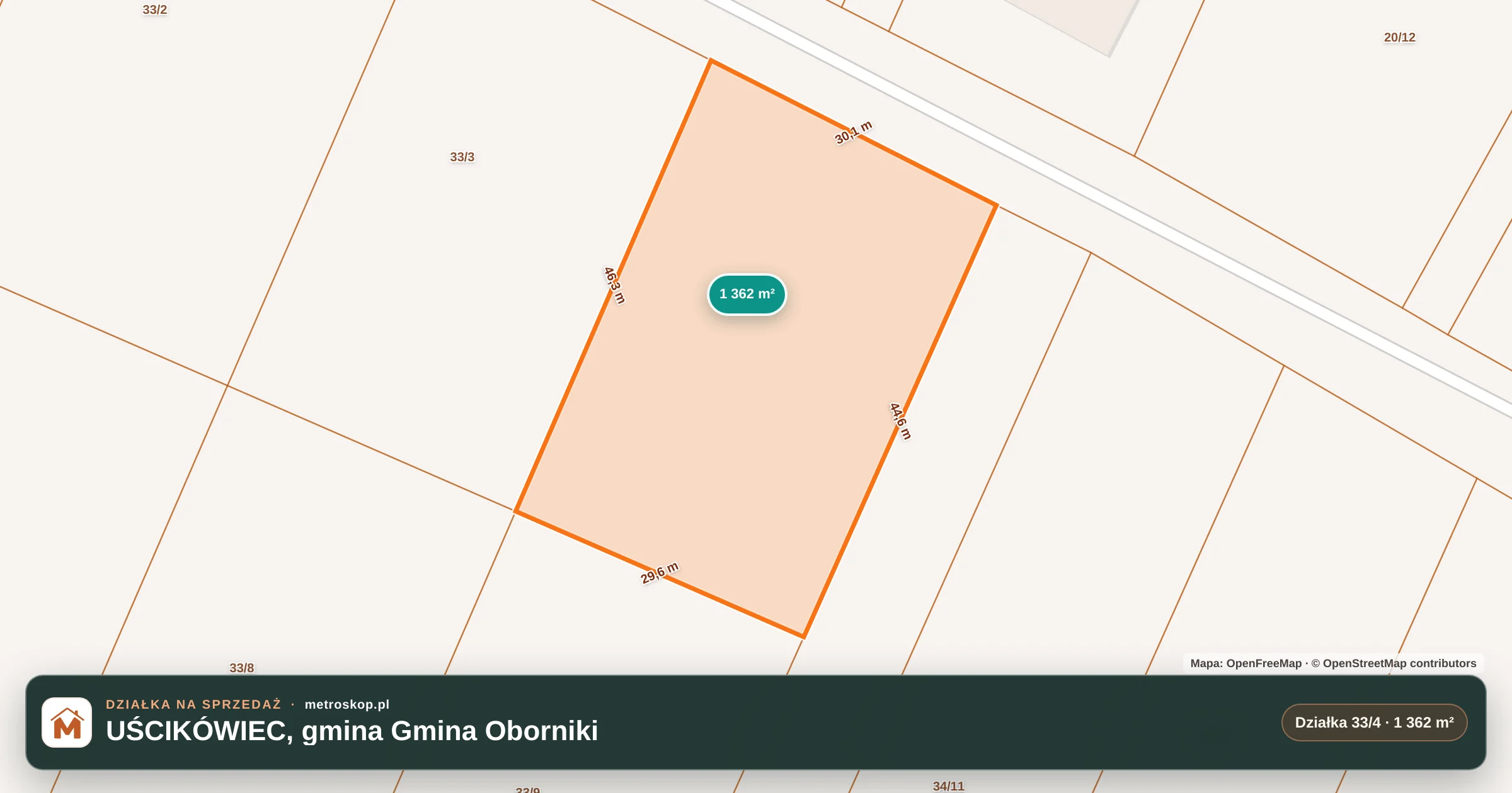 Mapa lokalizacji ogłoszenia