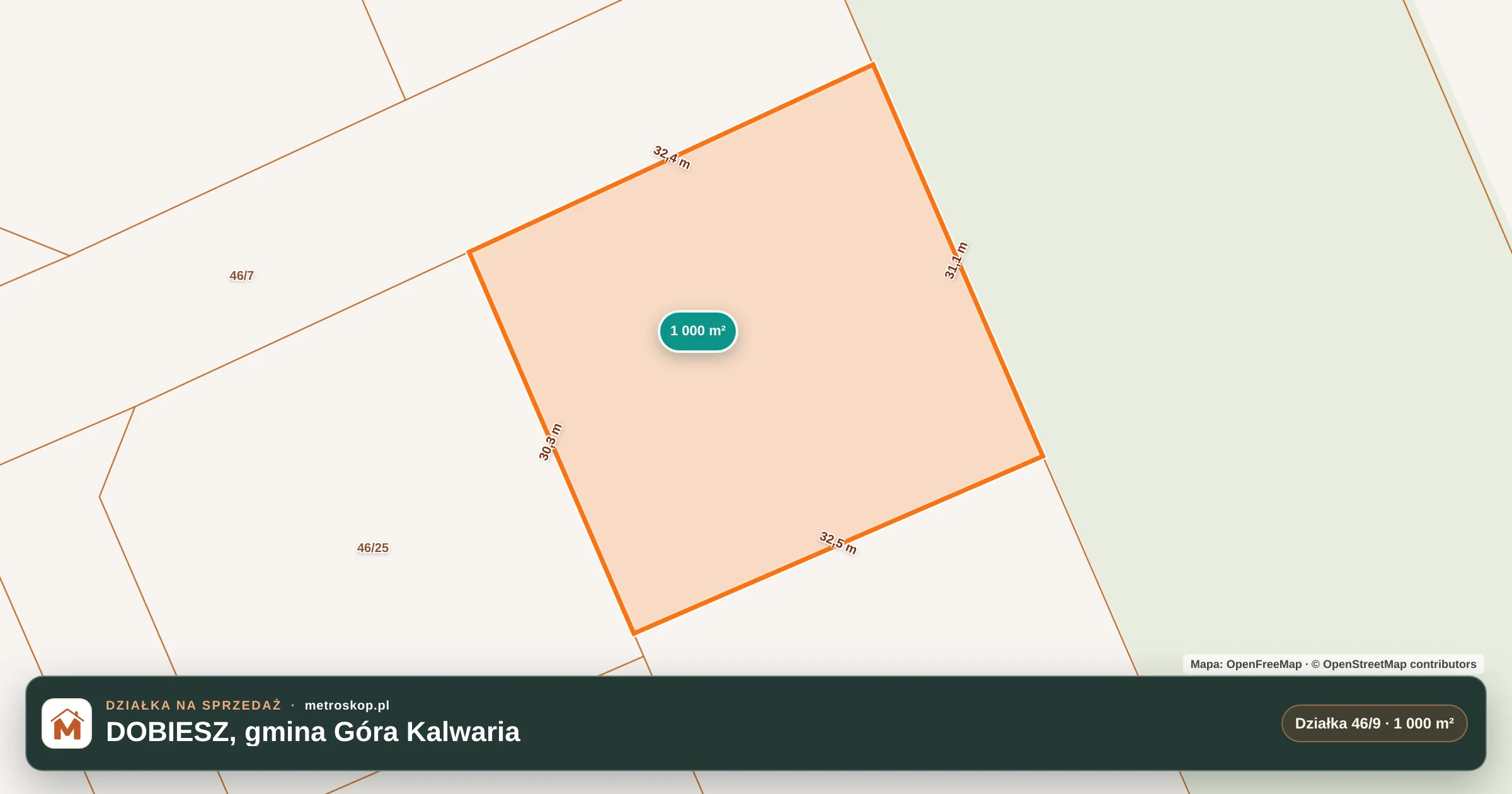 Mapa lokalizacji ogłoszenia