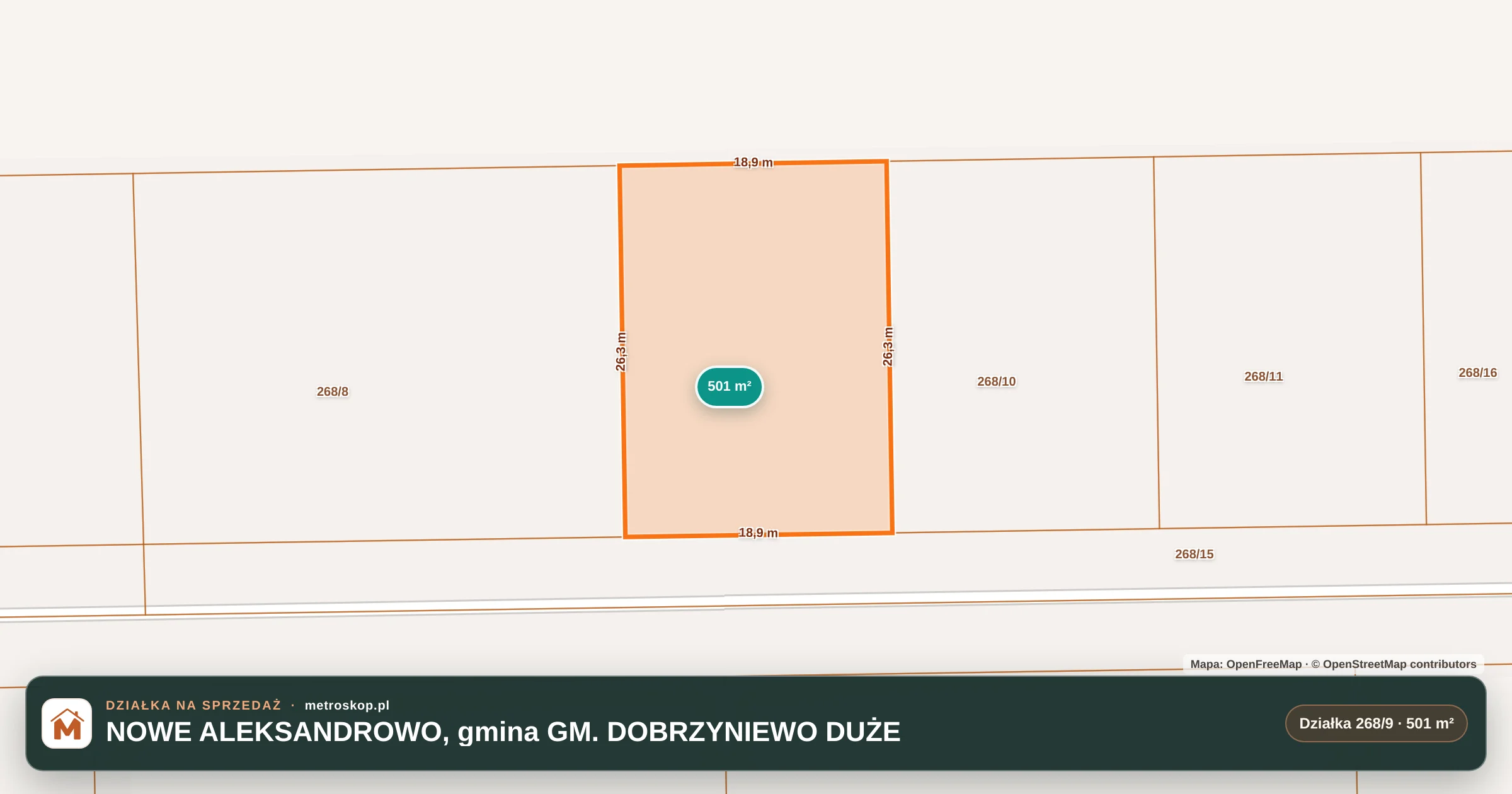 Mapa lokalizacji ogłoszenia