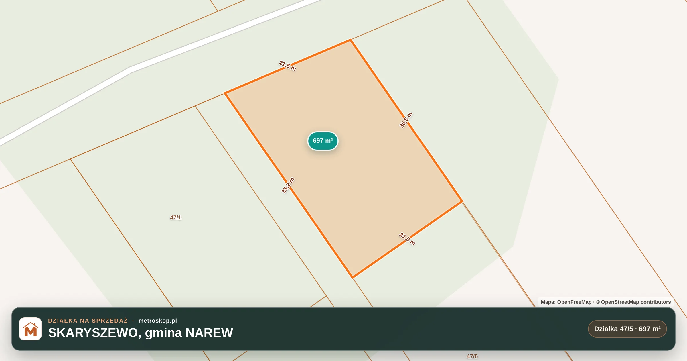 Mapa lokalizacji ogłoszenia