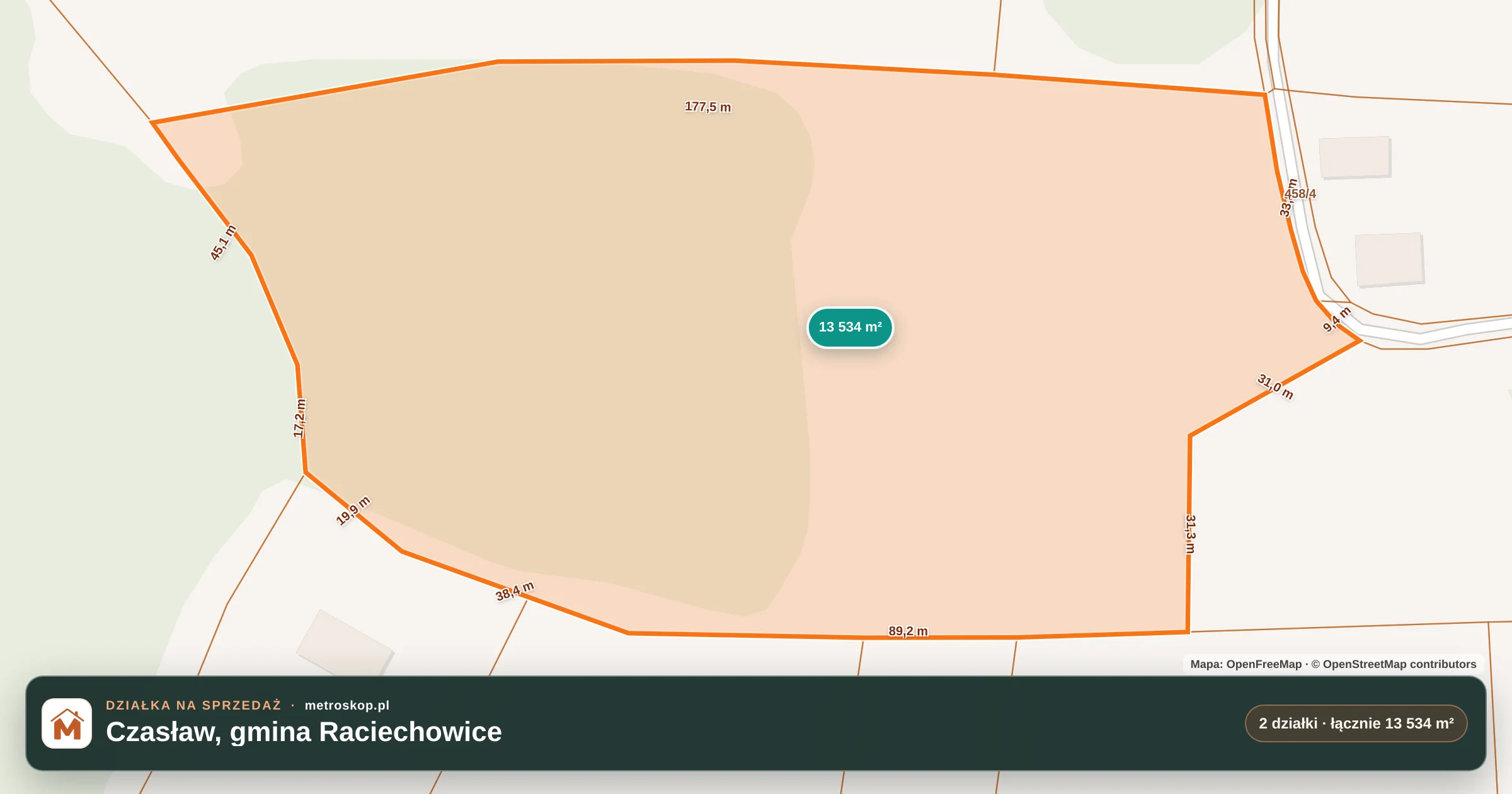 Mapa lokalizacji ogłoszenia