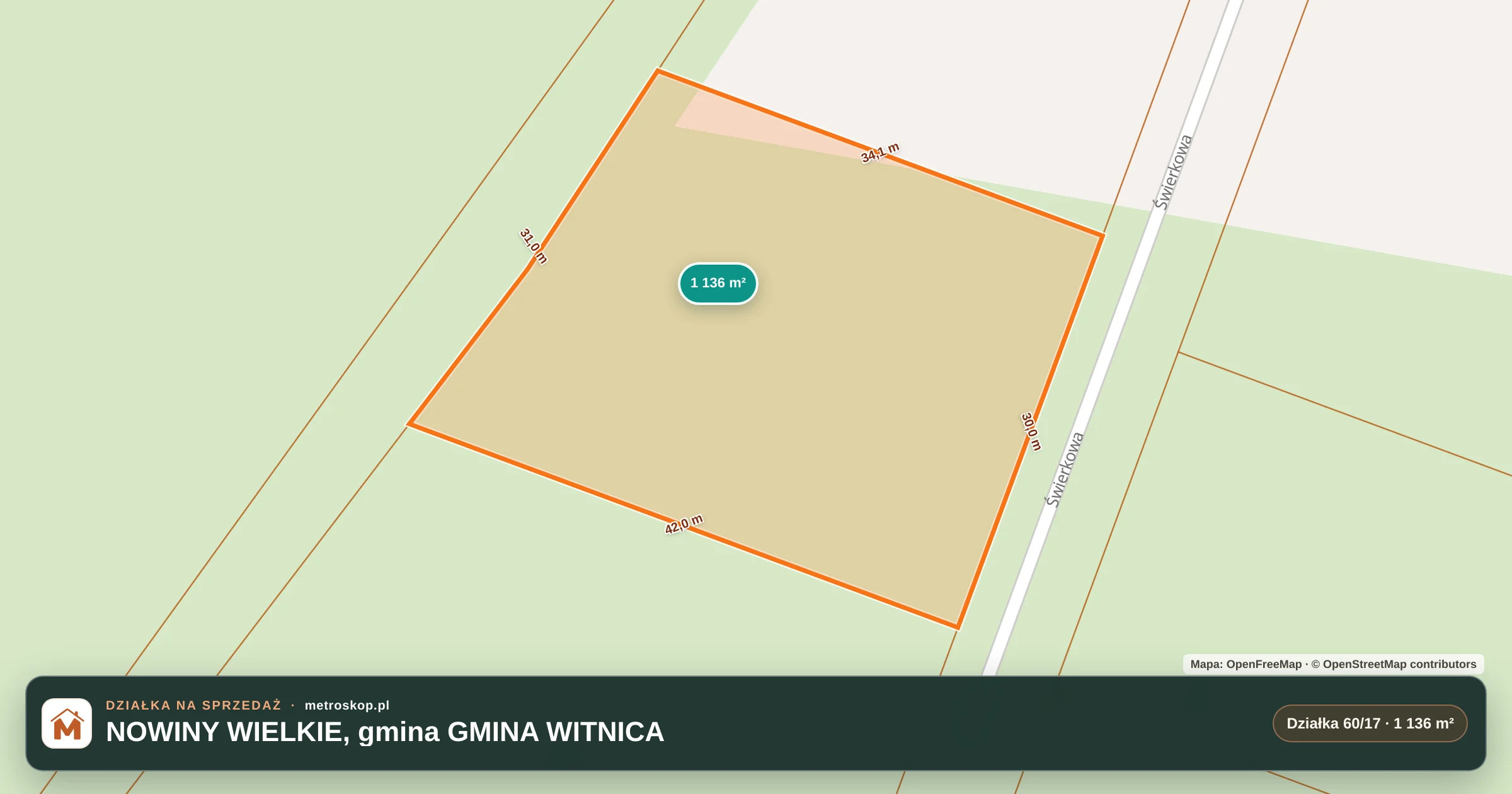 Mapa lokalizacji ogłoszenia