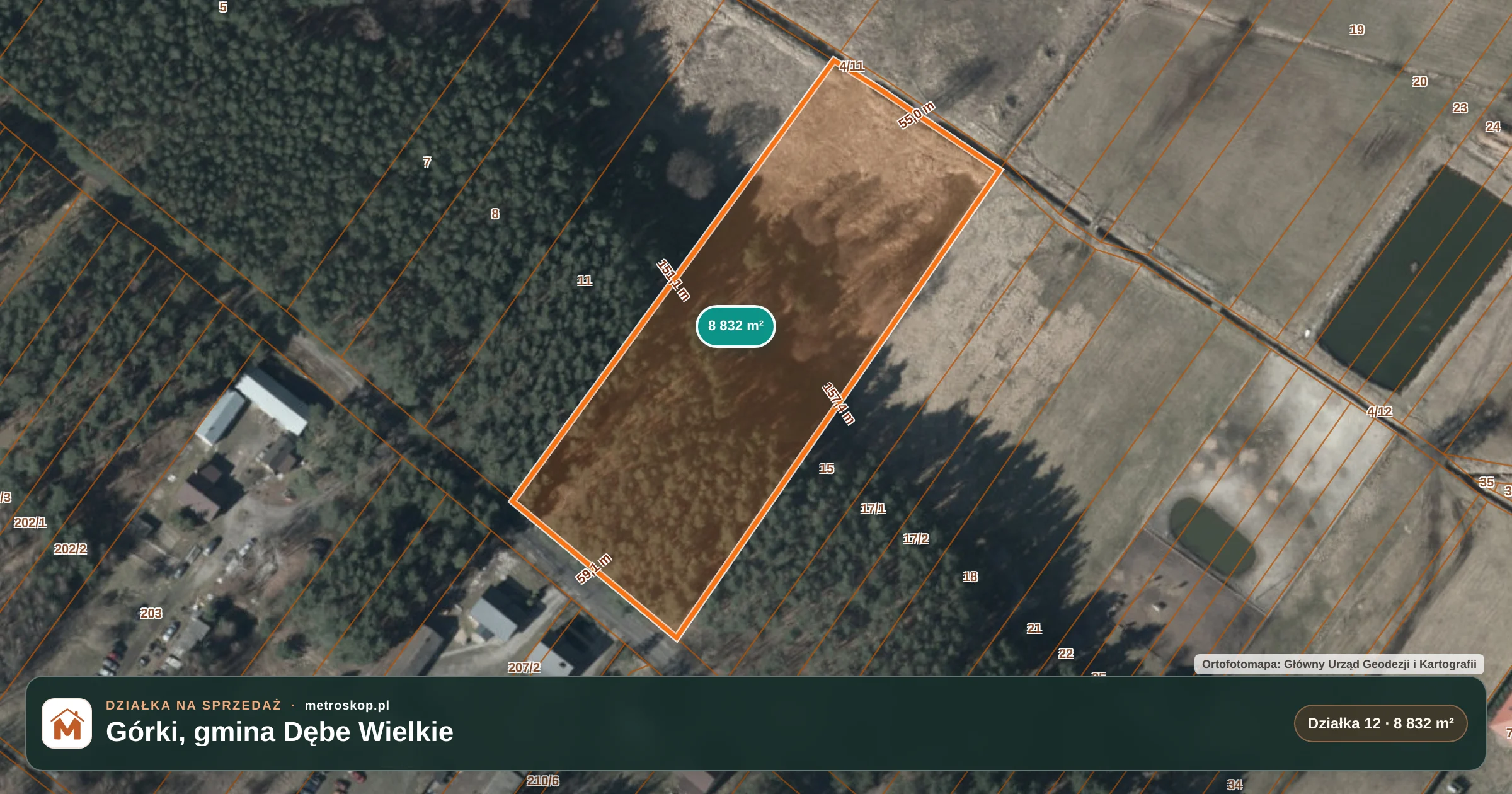 Mapa lokalizacji ogłoszenia