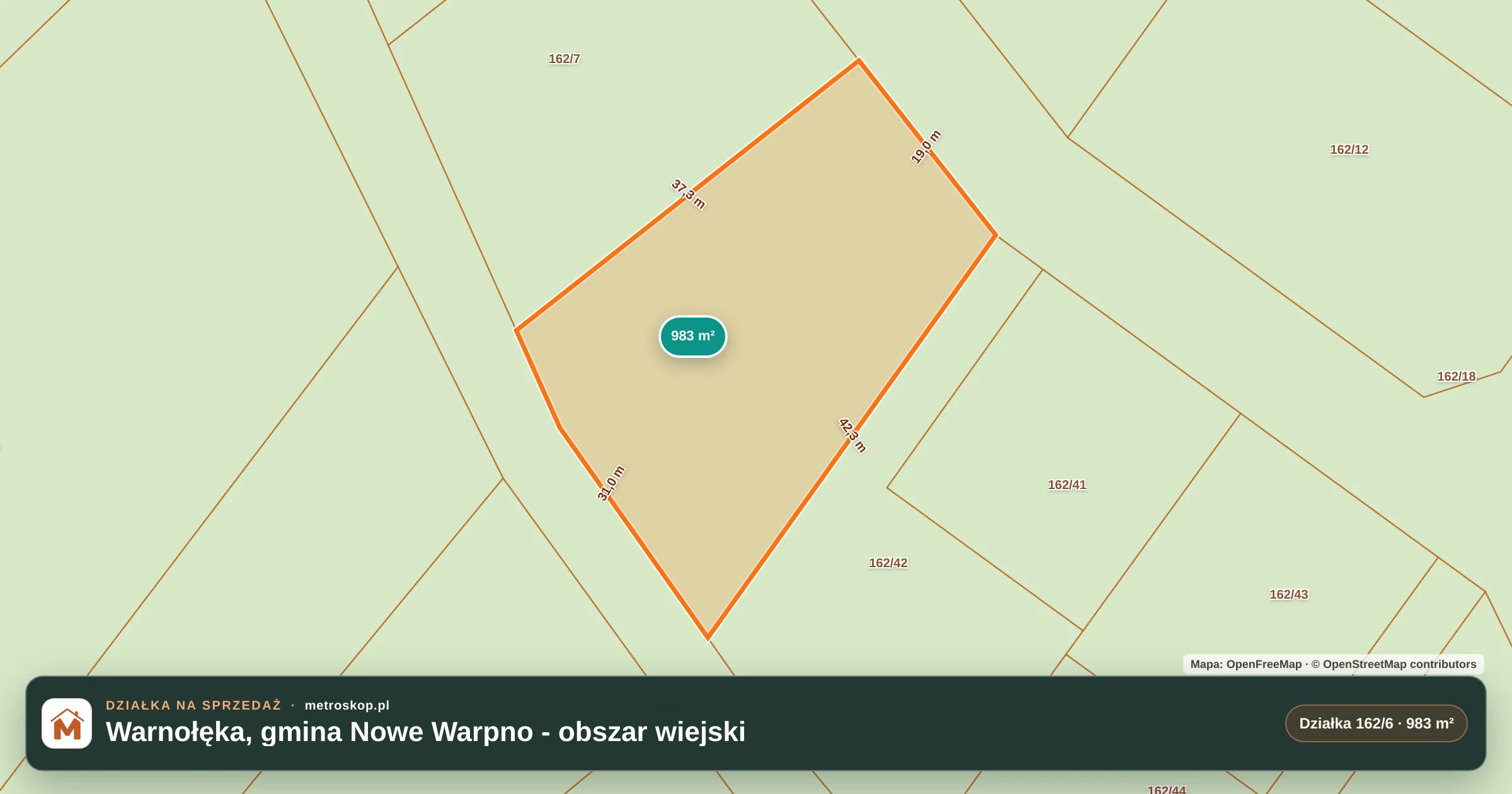 Mapa lokalizacji ogłoszenia