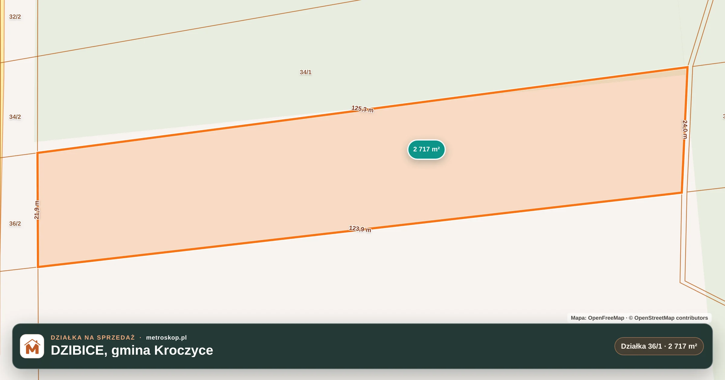 Mapa lokalizacji ogłoszenia