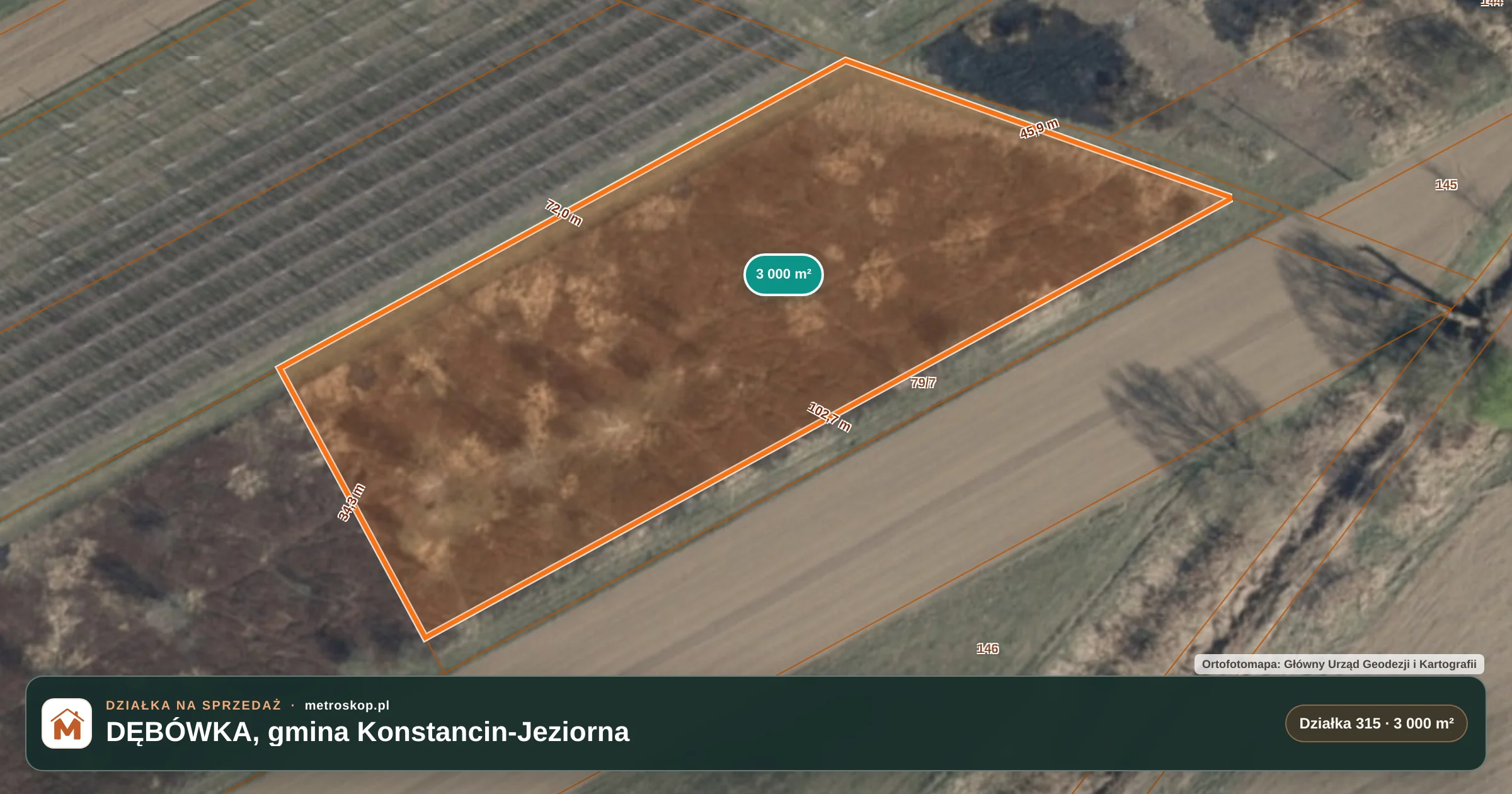 Mapa lokalizacji ogłoszenia